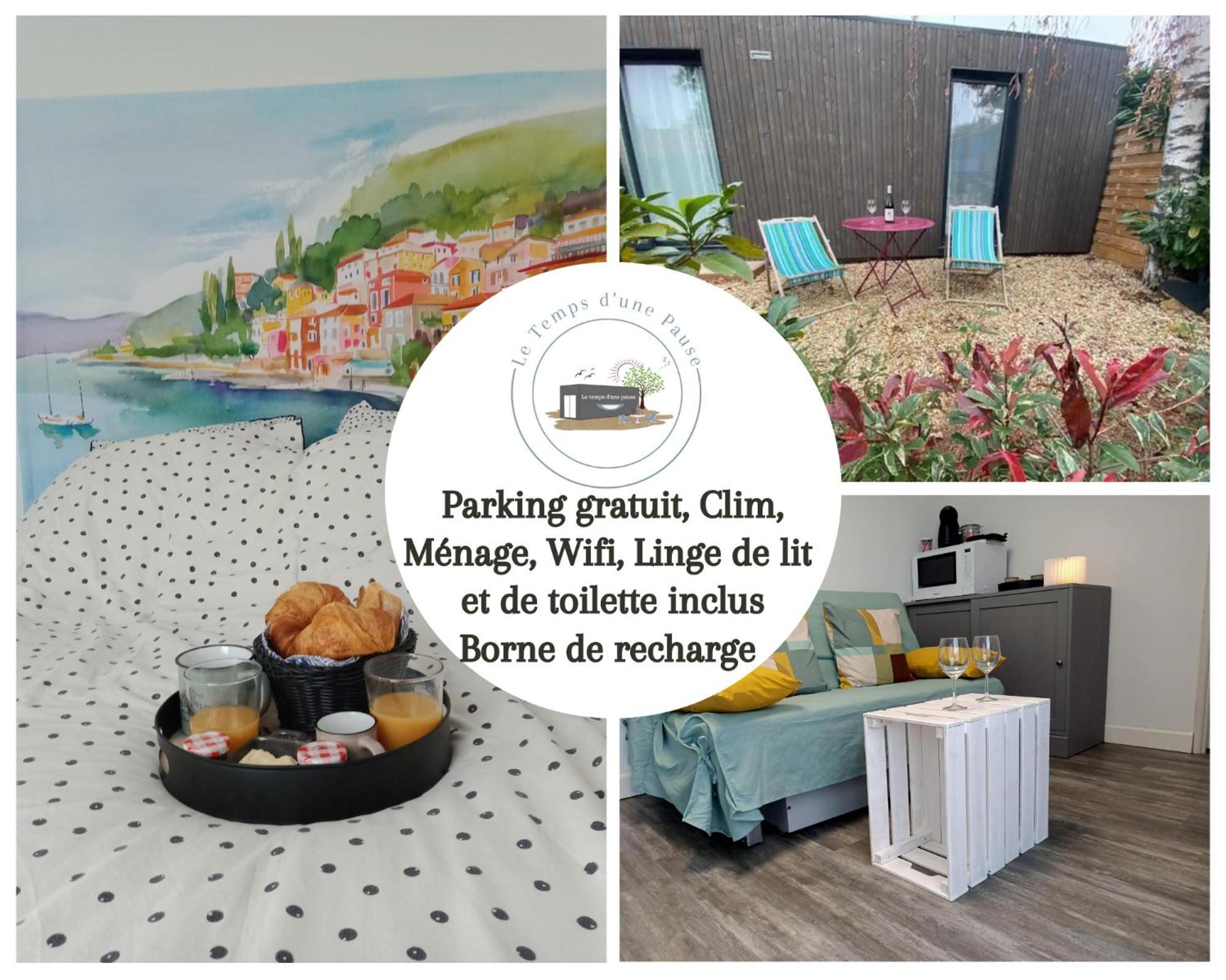 Studio De Jardin "Le Temps D Une Pause" Jusqu'A 4 Personnes En Face Du Beaujolais - Climatisation Et Borne Recharge Vehicule Electrique Montmerle-sur-Saone Exterior photo